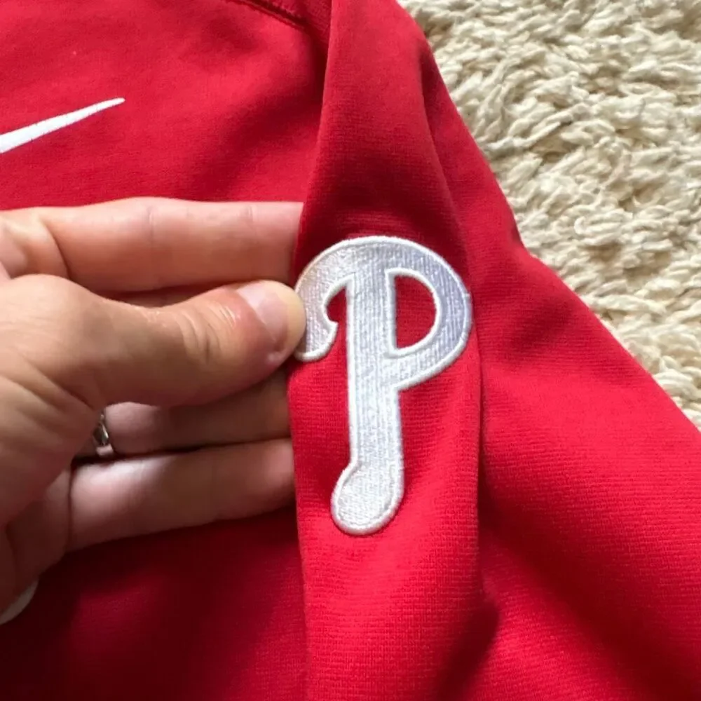 Y2K Mens Nike Philadelphia Phillies Crewneck SZ M